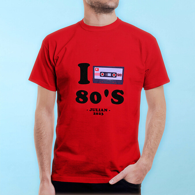 Personaliserede T-shirts til mænd med billede