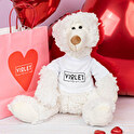 Teddybjørne 25 cm. med personlig t-shirt