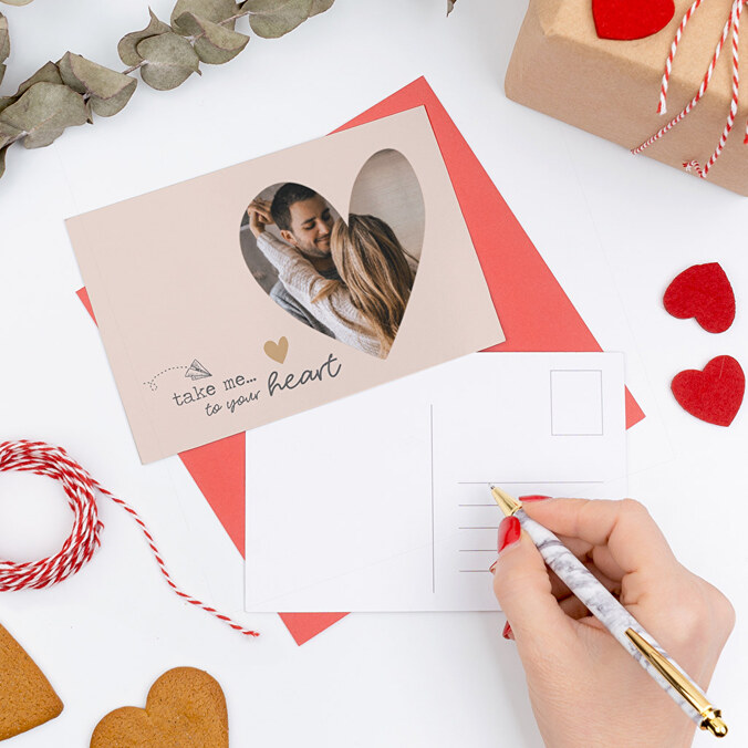 Personalised postcard