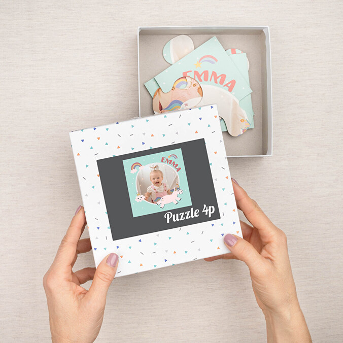 Puzzle personalizado infantil 4 piezas