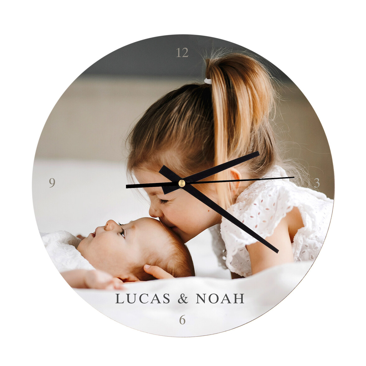 Personalised wall clock Wanapix