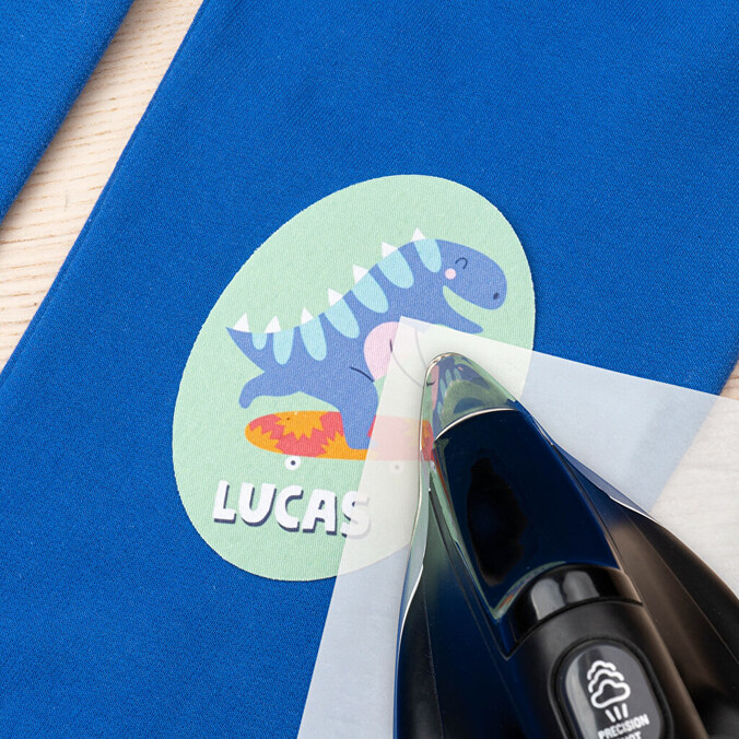 Personalised iron on labels for clothes