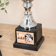 Trofeo coppa grande con targa stampata