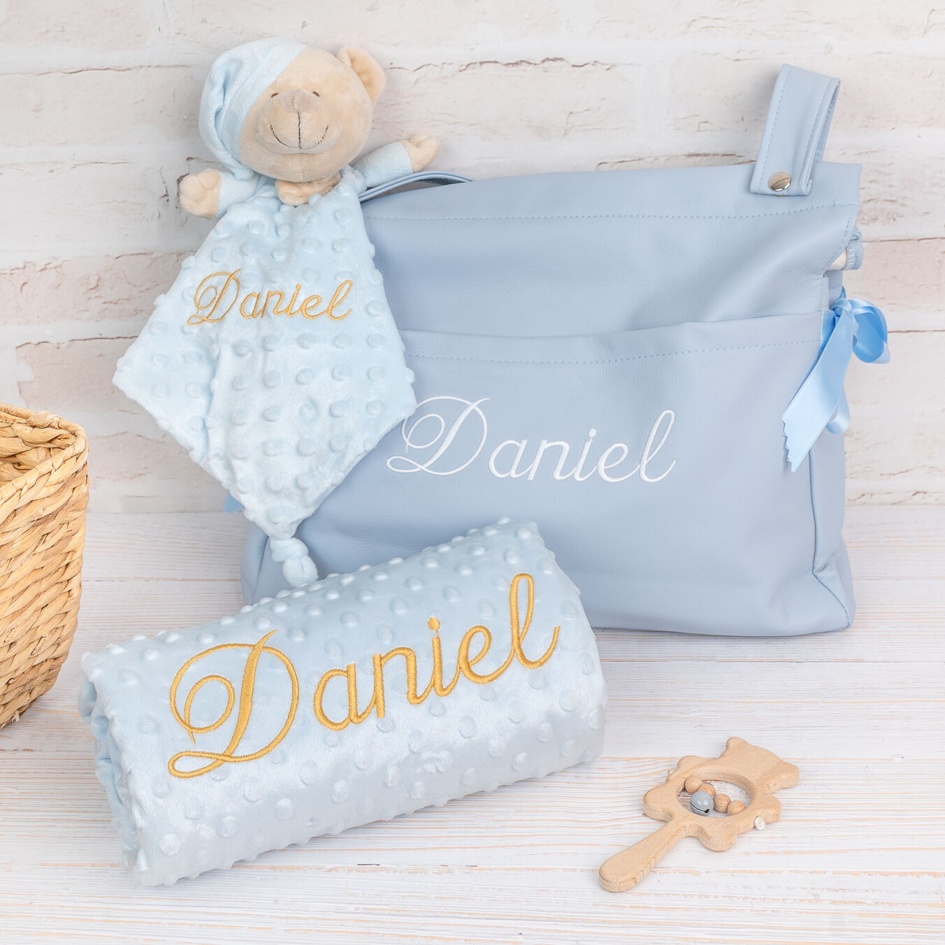 Personalised baby blanket