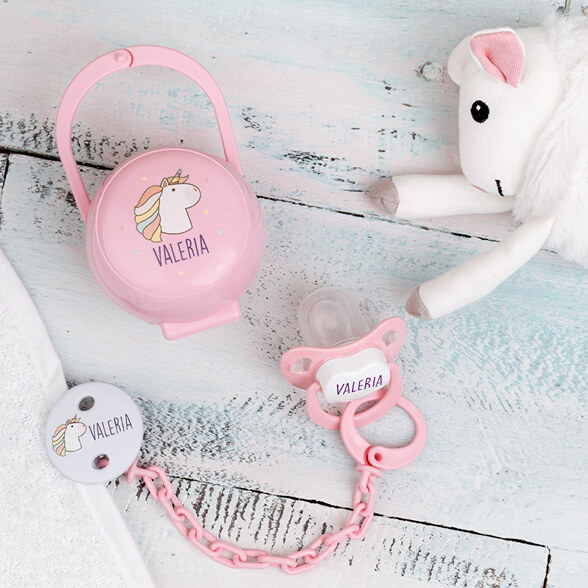 Porta-chupetas personalizado