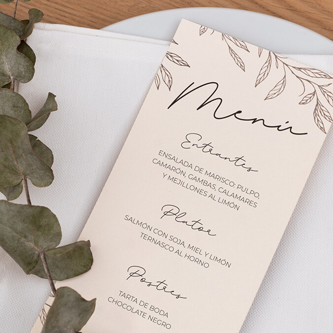 Tarjeta Plana 20x20 cm