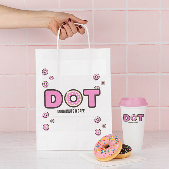 Bolsas de papel personalizadas para merchandising y marcas Bolsas de papel personalizadas para merchandising y marcas