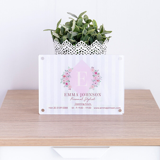 Personalised Acrylic Signs