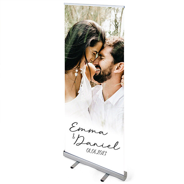 Roll-Up Plakat mit Foto bedrucken