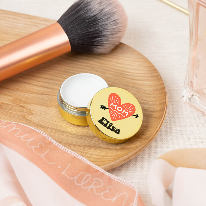Personalised lip balm