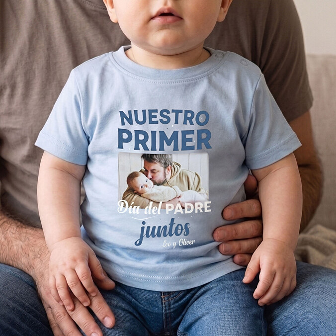 Camiseta bebé personalizada