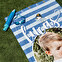 Personalised rectangular towels