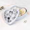 Personalised heart shaped tin box