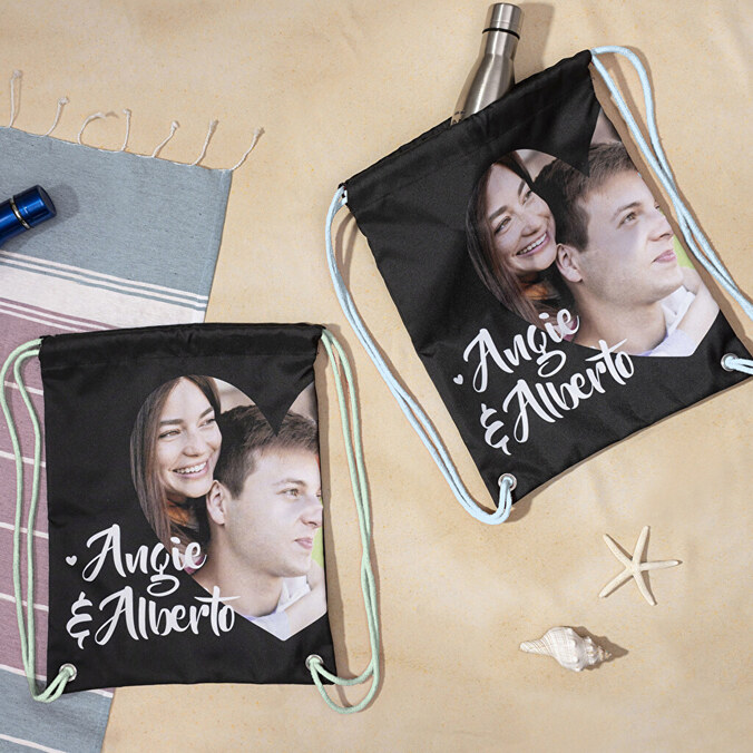Mochila de cuerdas personalizada
