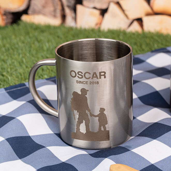 Tazas de acero personalizadas Tazas de acero personalizadas