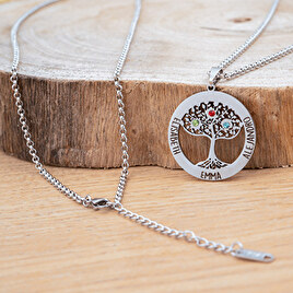 Engraved necklace