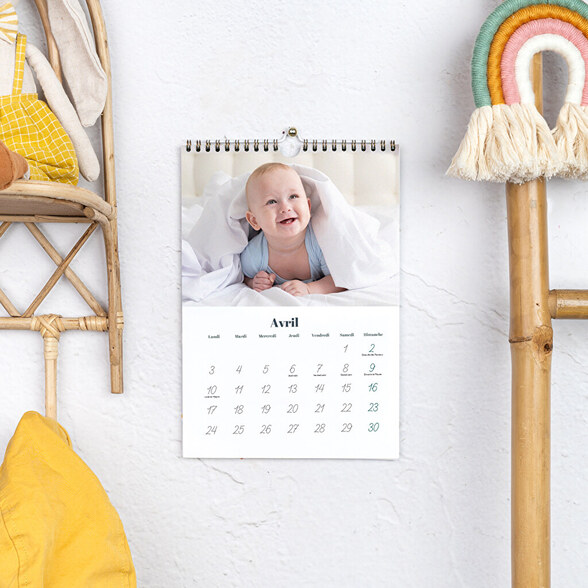 Calendriers muraux photo personnalisés