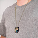 Chapa militar personalizada