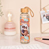 Botella de cristal personalizada