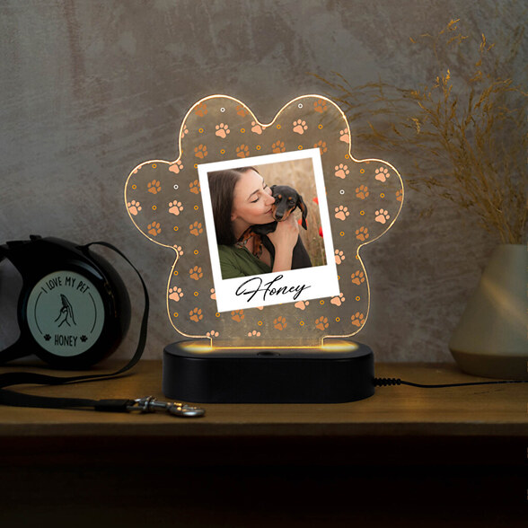 Lámparas 3D personalizadas con base de plástico