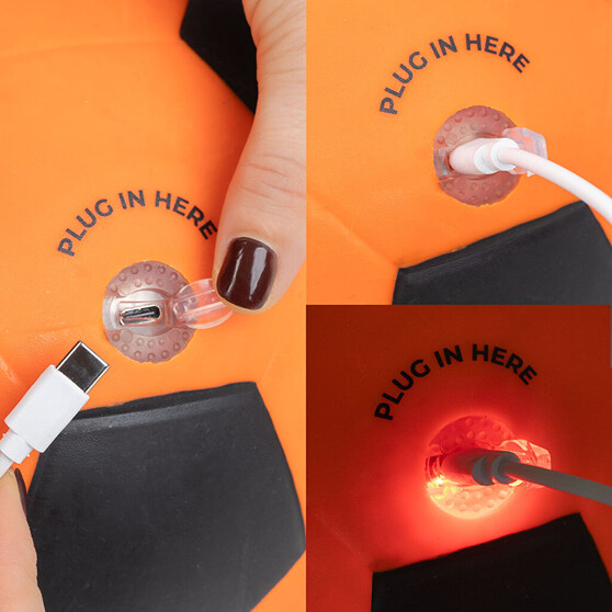 Personalised glowing football