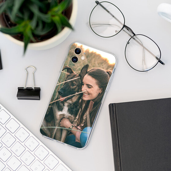 Personalised iPhone 12 case with photo