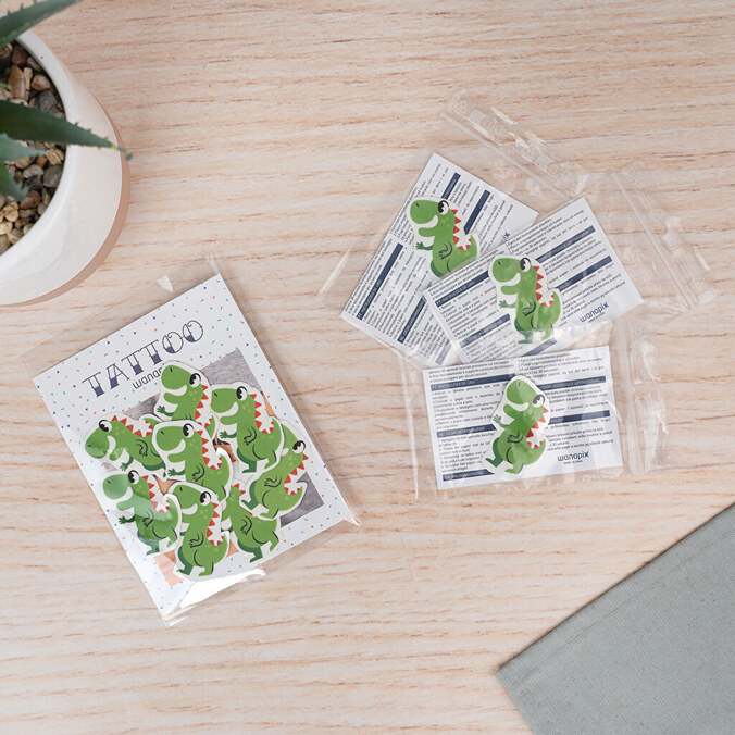 Custom temporary tattoos