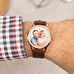 Personalised leatherette wristwatch for men Personalised leatherette wristwatch for men