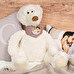 Teddybär 40 cm mit personalisiertem Halstuch