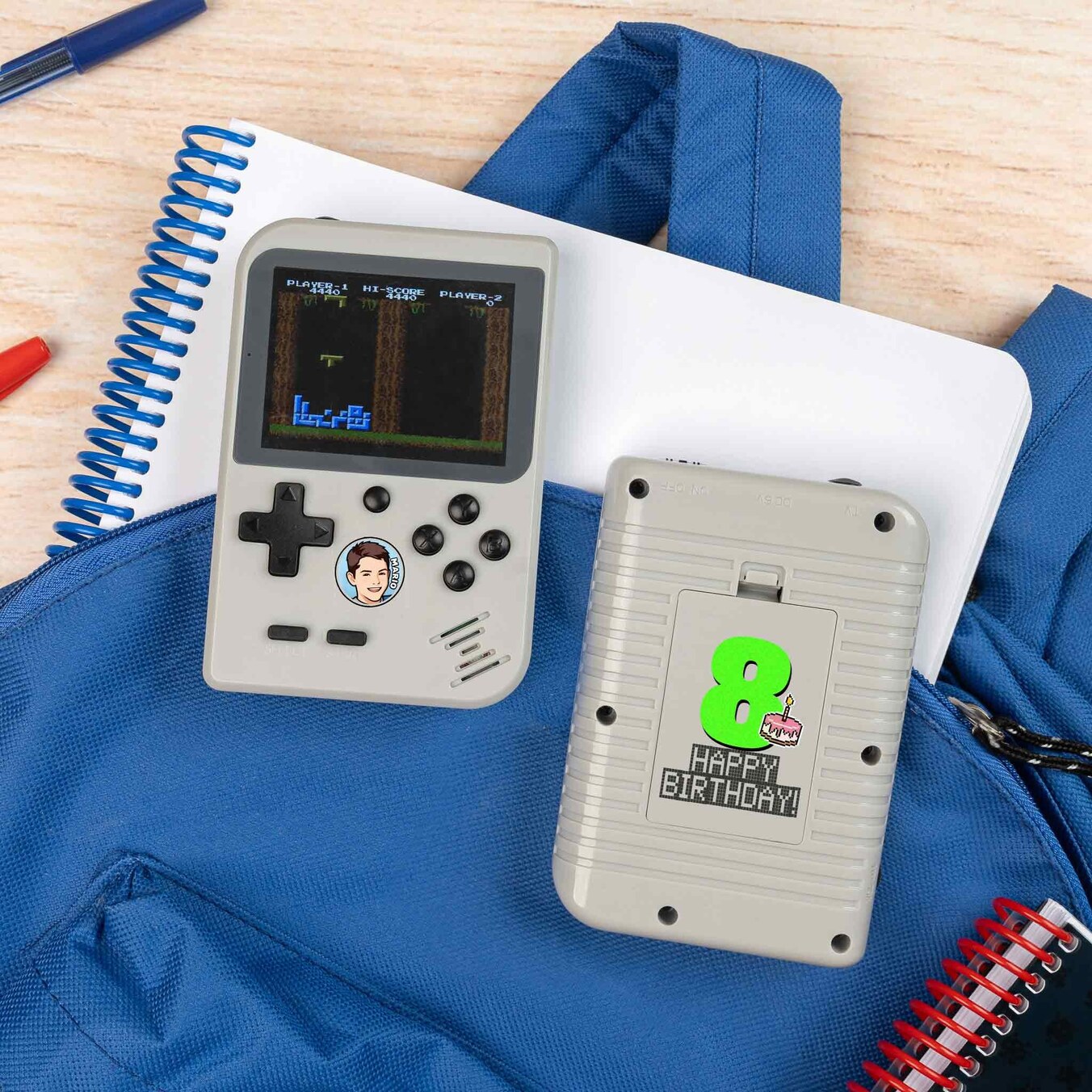 Console retrò portatile personalizzata 256 giochi