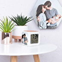 Personalised alarm digital clock cube