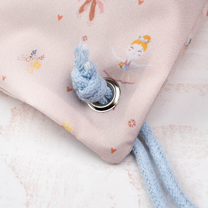 Personalised drawstring bag