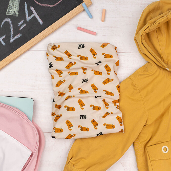 Nekwarmer bedrukken en maken