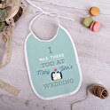 Vauvan ruokalappu omalla nimellä tai kuvalla
