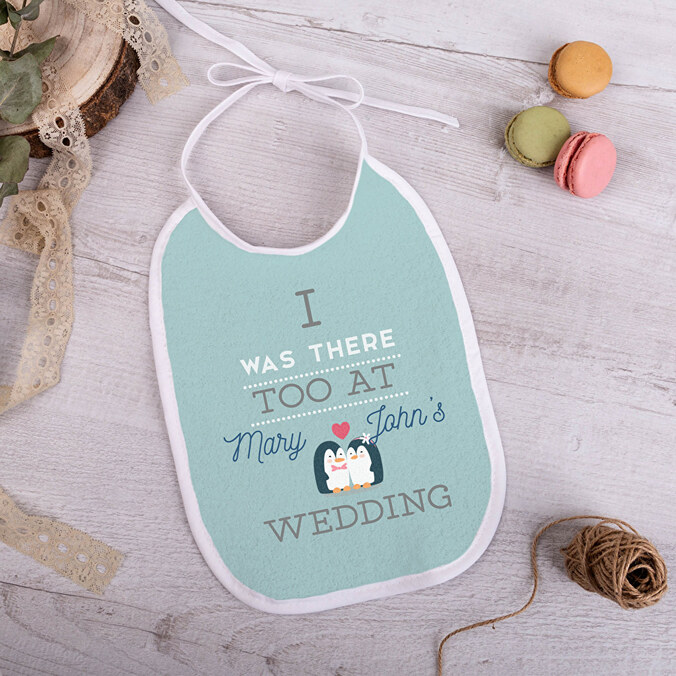 Personalised towel bib