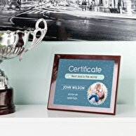 Plaque Commémorative en bois