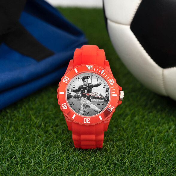 Relógio de pulso desportivo personalizado