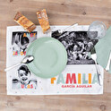 Manteles individuales personalizados de tela y hule