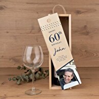 Houten wijnkist