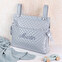 Personalisierte Kinderwagen-Tasche mit gesticktem Namen