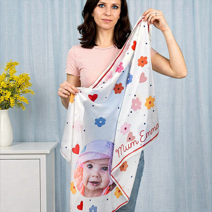 Huivi omalla kuvalla