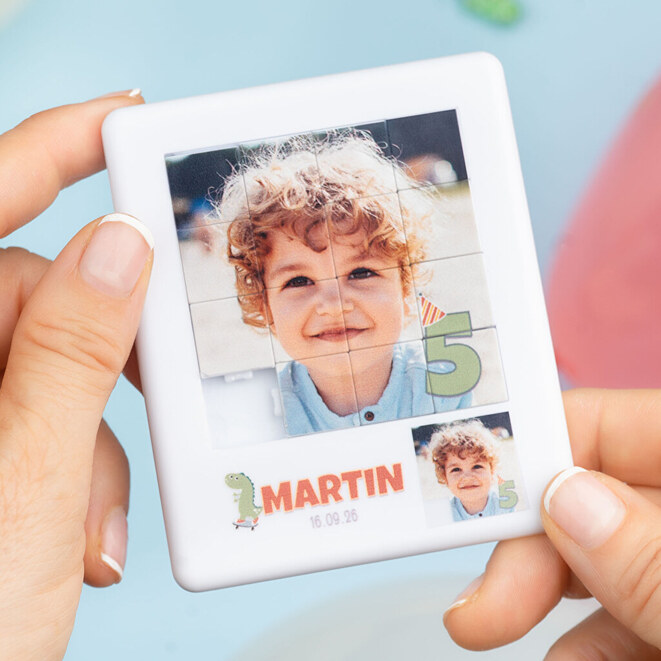 Personalised sliding puzzle Personalised sliding puzzle