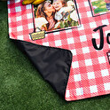 Personalised picnic blanket