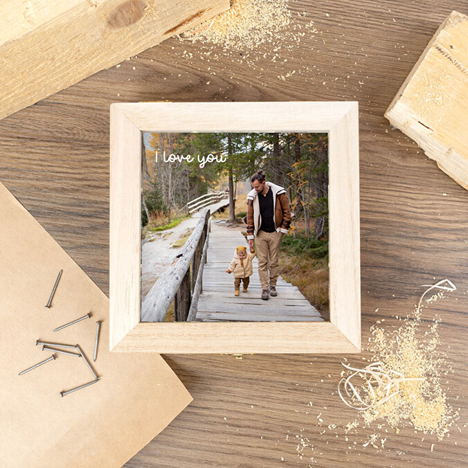 Personalised wooden sorting boxes