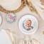 Personalised cardboard plates for birthdays