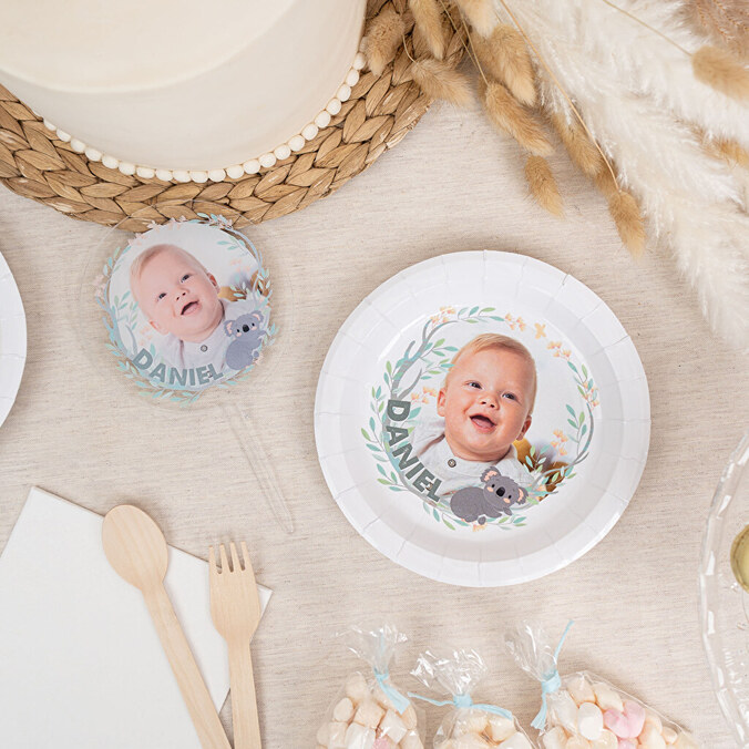 Piatti di carta personalizzati per compleanni