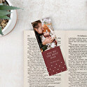 Personalised Paper bookmark
