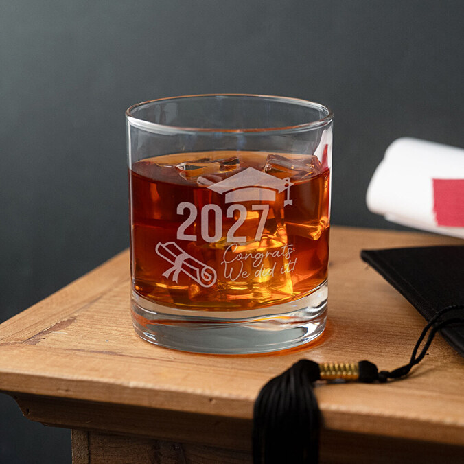 Vaso de whisky personalizado