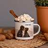 Taza esmaltada personalizada