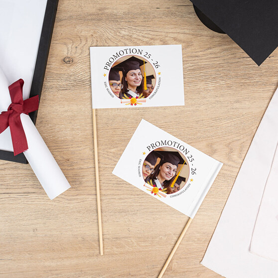 Banderitas de papel personalizadas